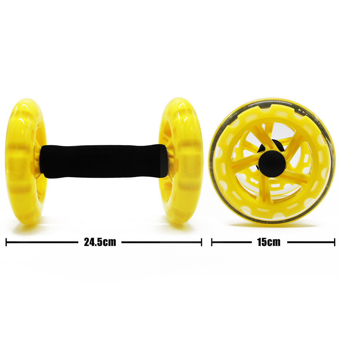 Double-wheel AB Roller